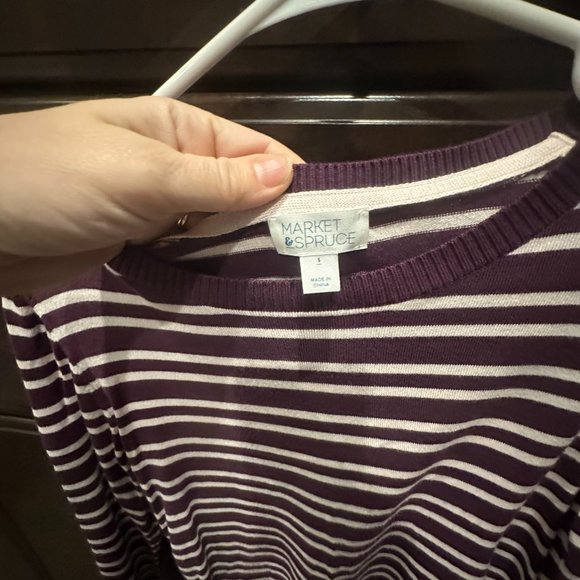 Market & Spruce Aubree Elbow patch sweater - Picture 3 of 5